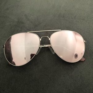 Aeropostal sunglasses, pink on the end of the glasses